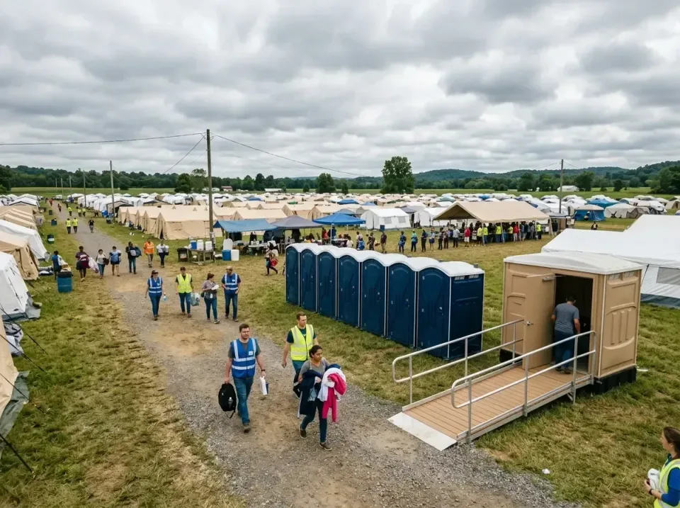 disaster-relief-camp-restrooms-010 — frequently asked questions, Dumpster & Portable Bathrooms Rental in Wolfdale, PA